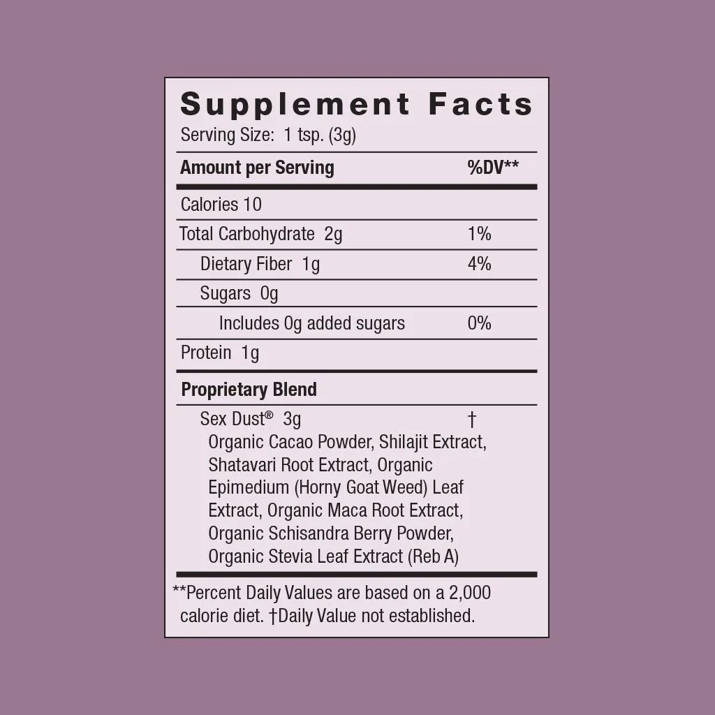 Moon Juice Sex Dust 情趣保健沖劑 — 每瓶 14 次飲用份量 - Regentify