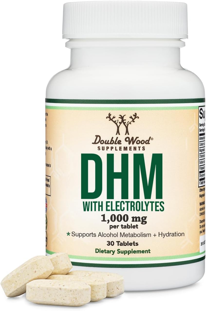 DHM1000™｜DHM雙氫麥芽素解酒片｜快速舒緩宿醉・補水護肝配方 - Regentify