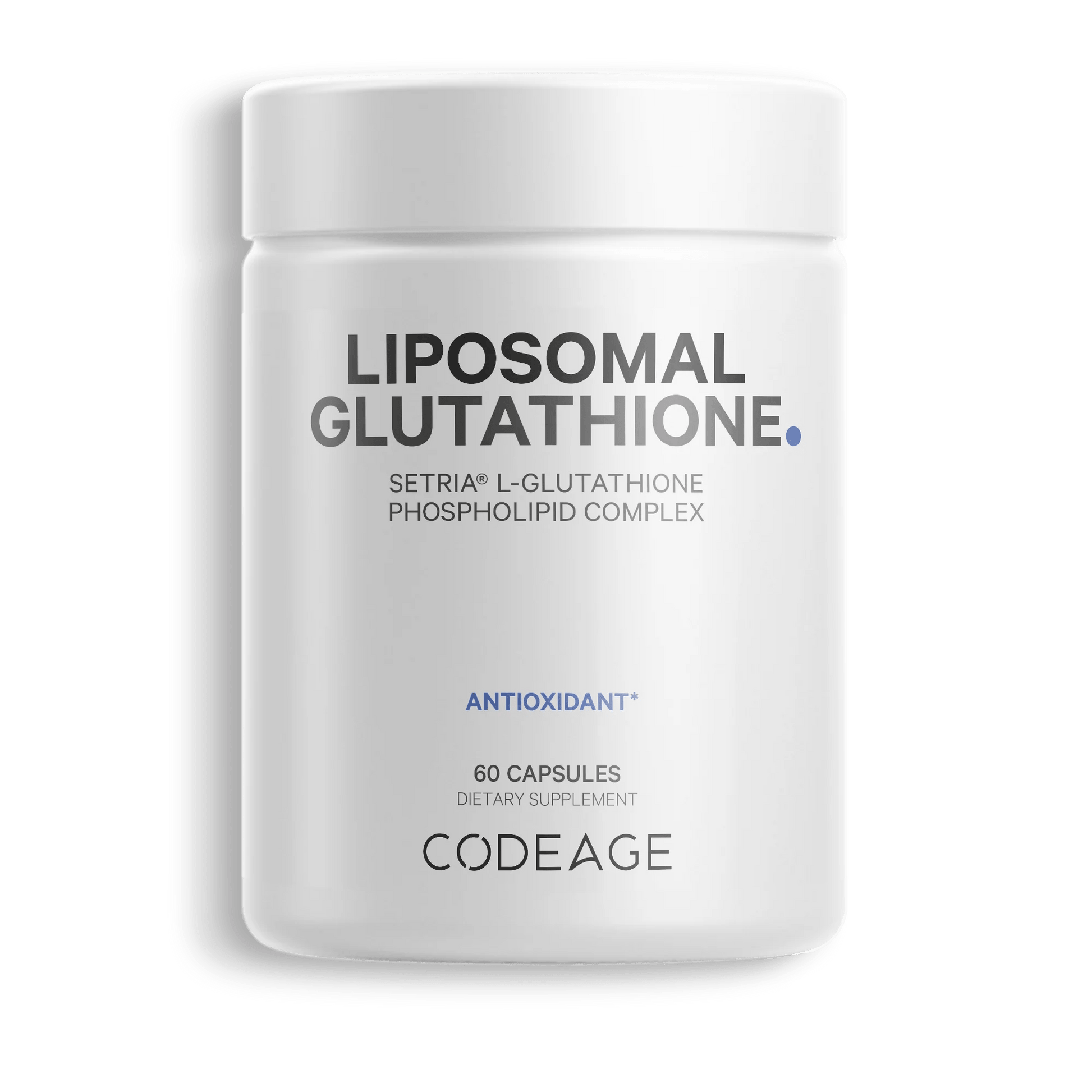 Codeage Liposomal Glutathione L-穀胱甘肽 — 60 粒素食膠囊 - Regentify