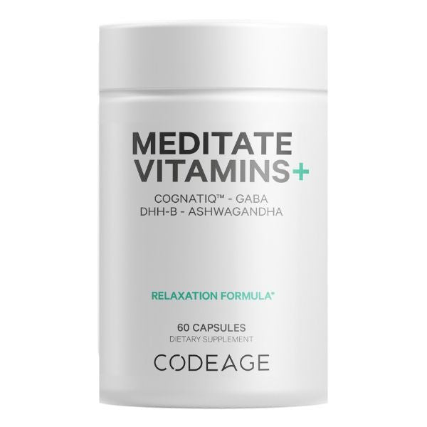 Codeage Meditate Vitamins+ 寧神維生素補充劑 — 60 粒素食膠囊 - Regentify